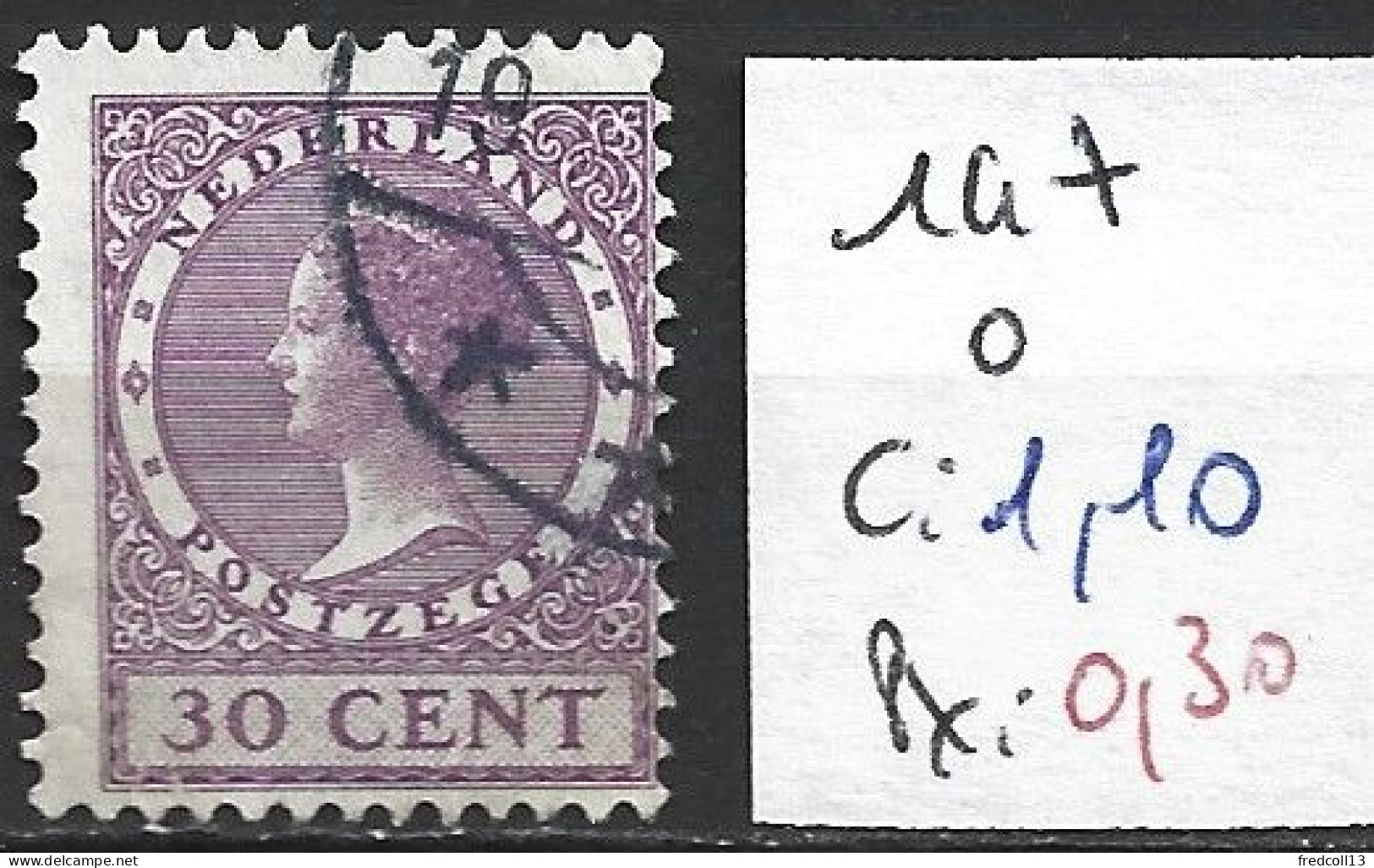 PAYS-BAS 147 Oblitéré Côte 1.10 € - Used Stamps