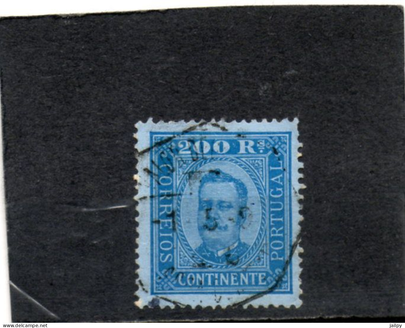 PORTUGAL   200 R   1892-1898   Y&T: 76  Oblitéré - Used Stamps