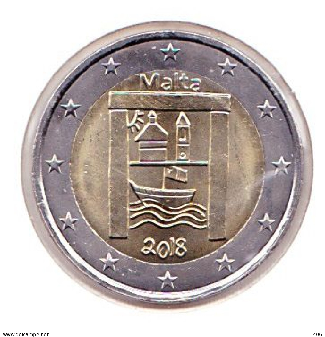 2 Euro Commémoratif Malte 2018 - Malte