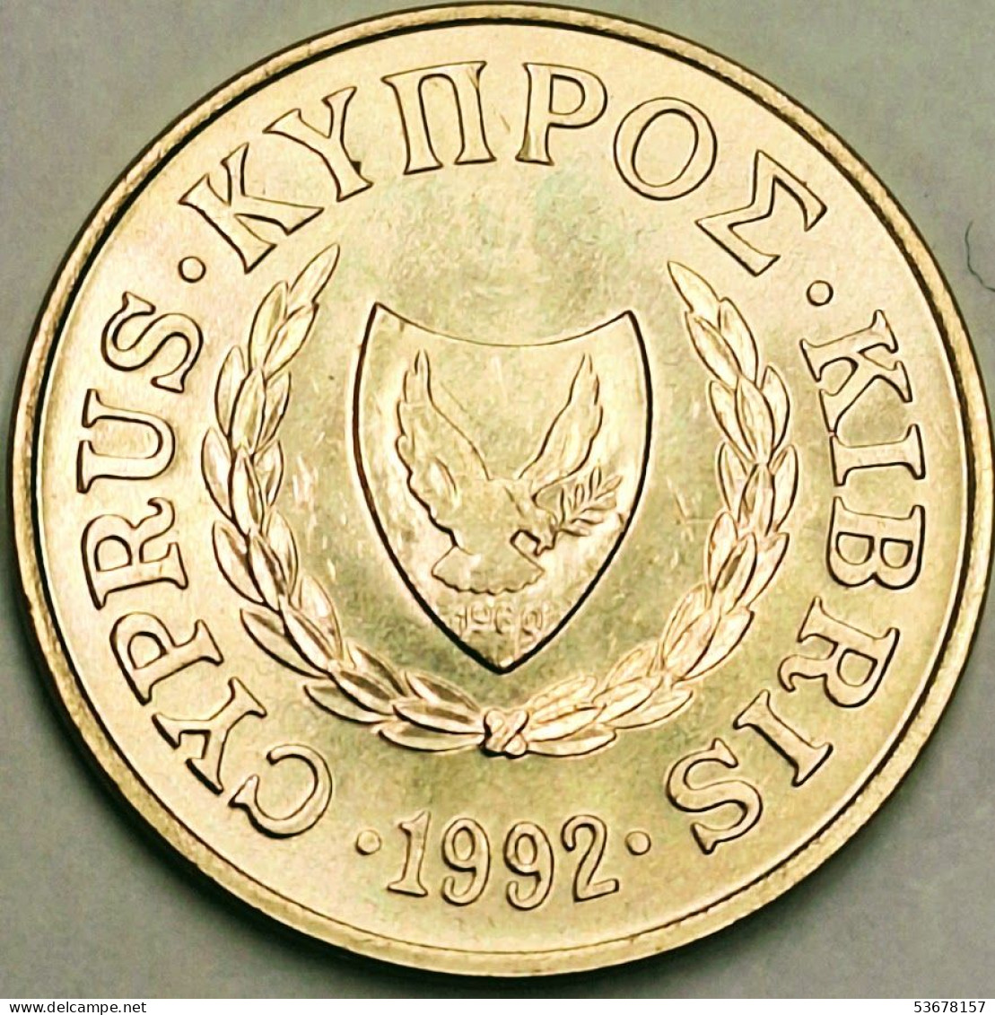 Cyprus - 5 Cents 1992, KM# 55.3 (#3606) - Zypern