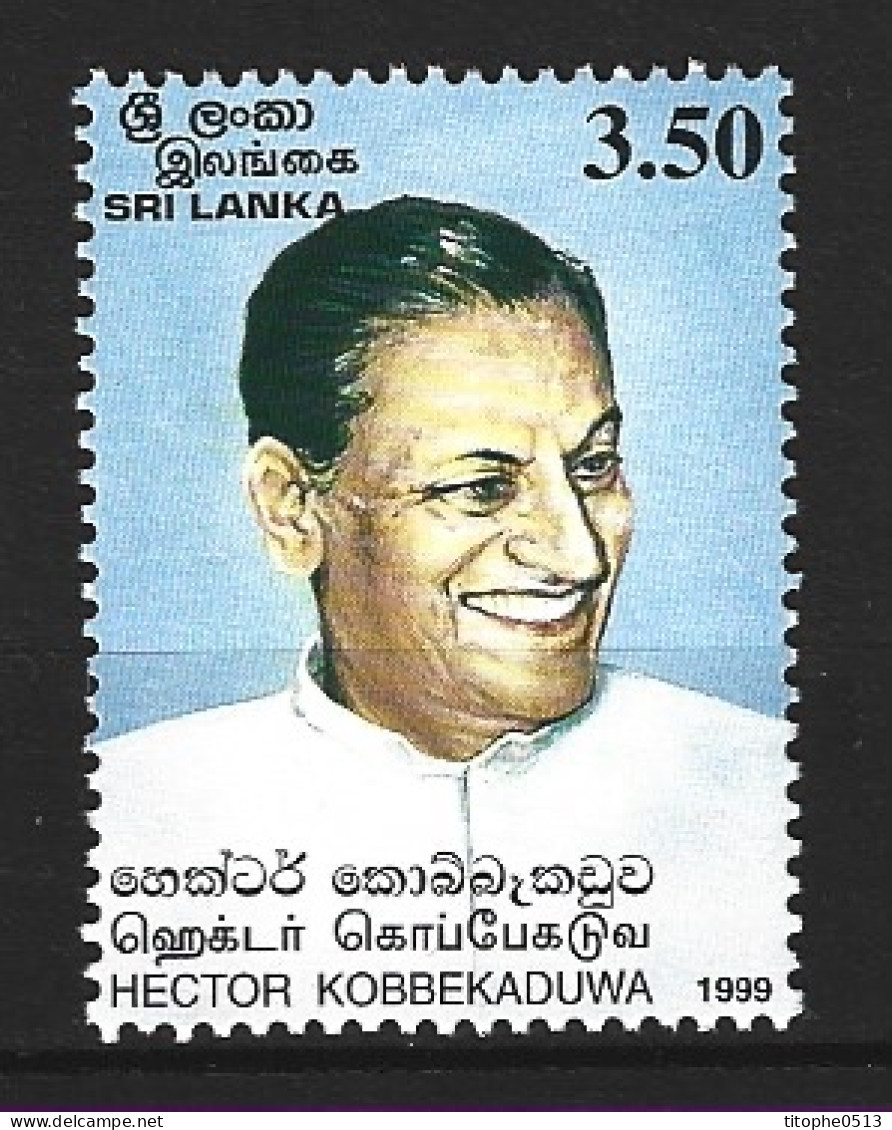 SRI LANKA. N°1208 De 1999. Personnalité. - Sri Lanka (Ceylon) (1948-...)