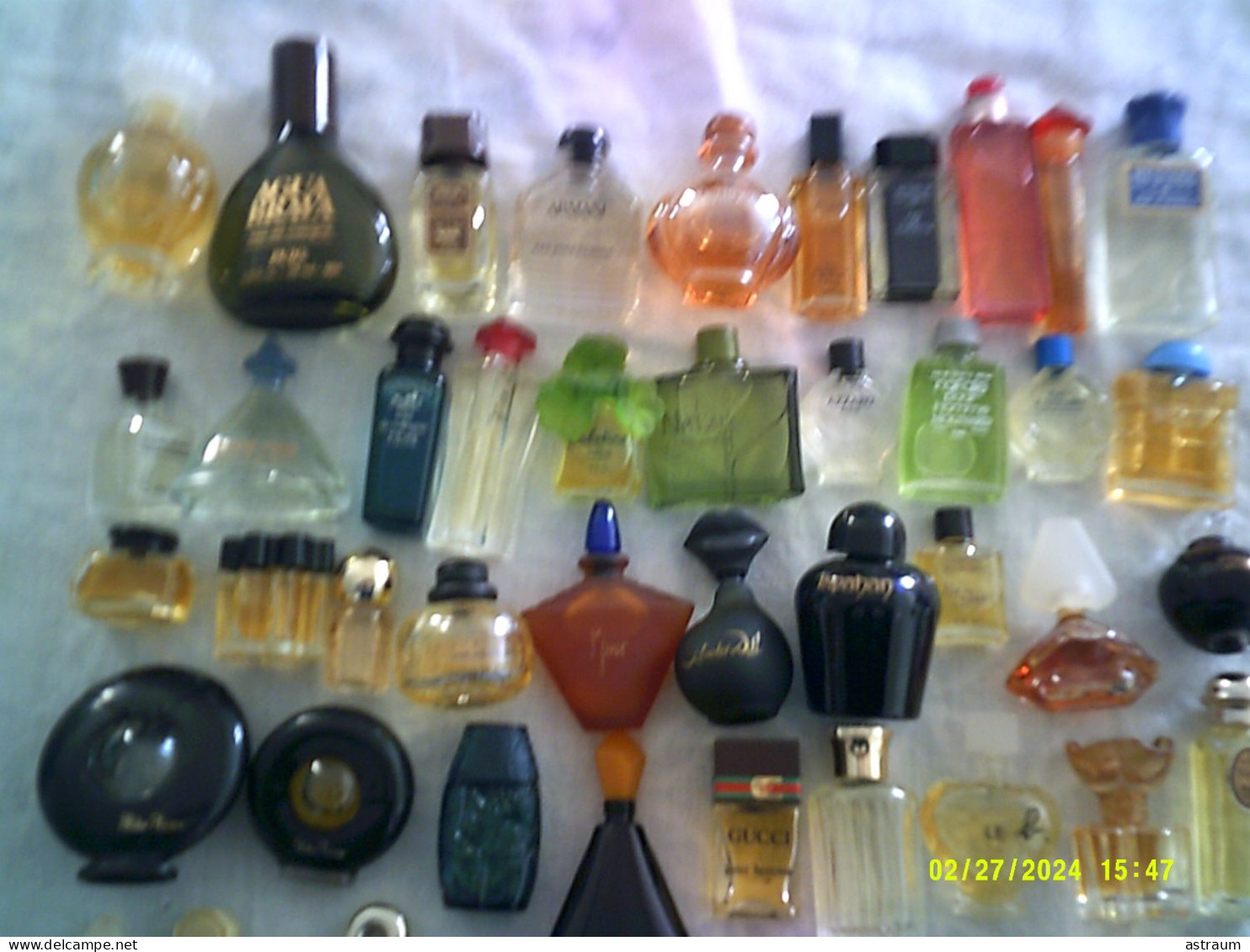 Lot De 88 Miniature Ancienne Dont 40 Pleine - 1 En Double - Description Ci Dessous , Plus Le Temps De Vendre Au Detail ! - Mignon Di Profumo Donna (senza Box)