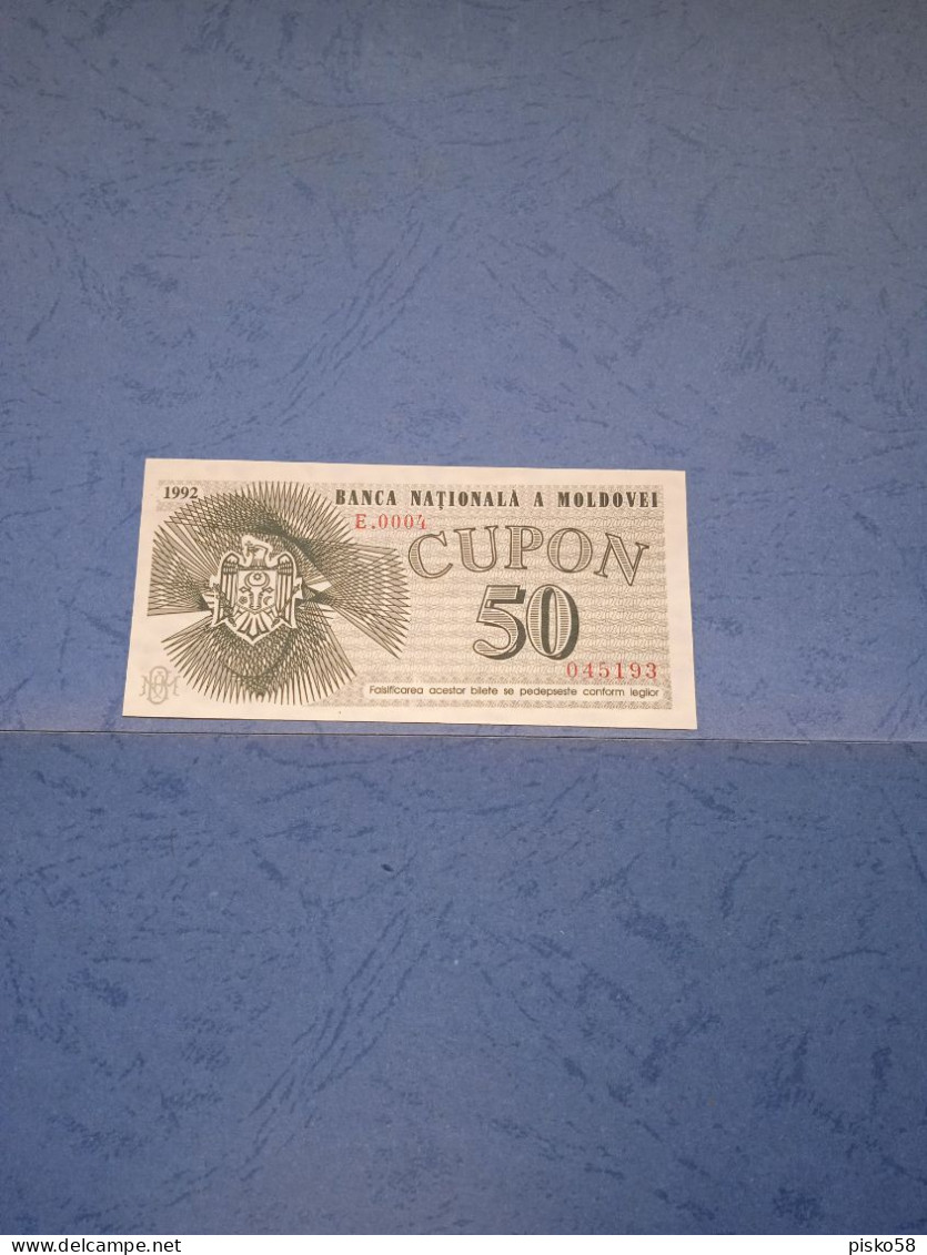 MOLDAVIA-P1 50C 1992 UNC - Moldavië