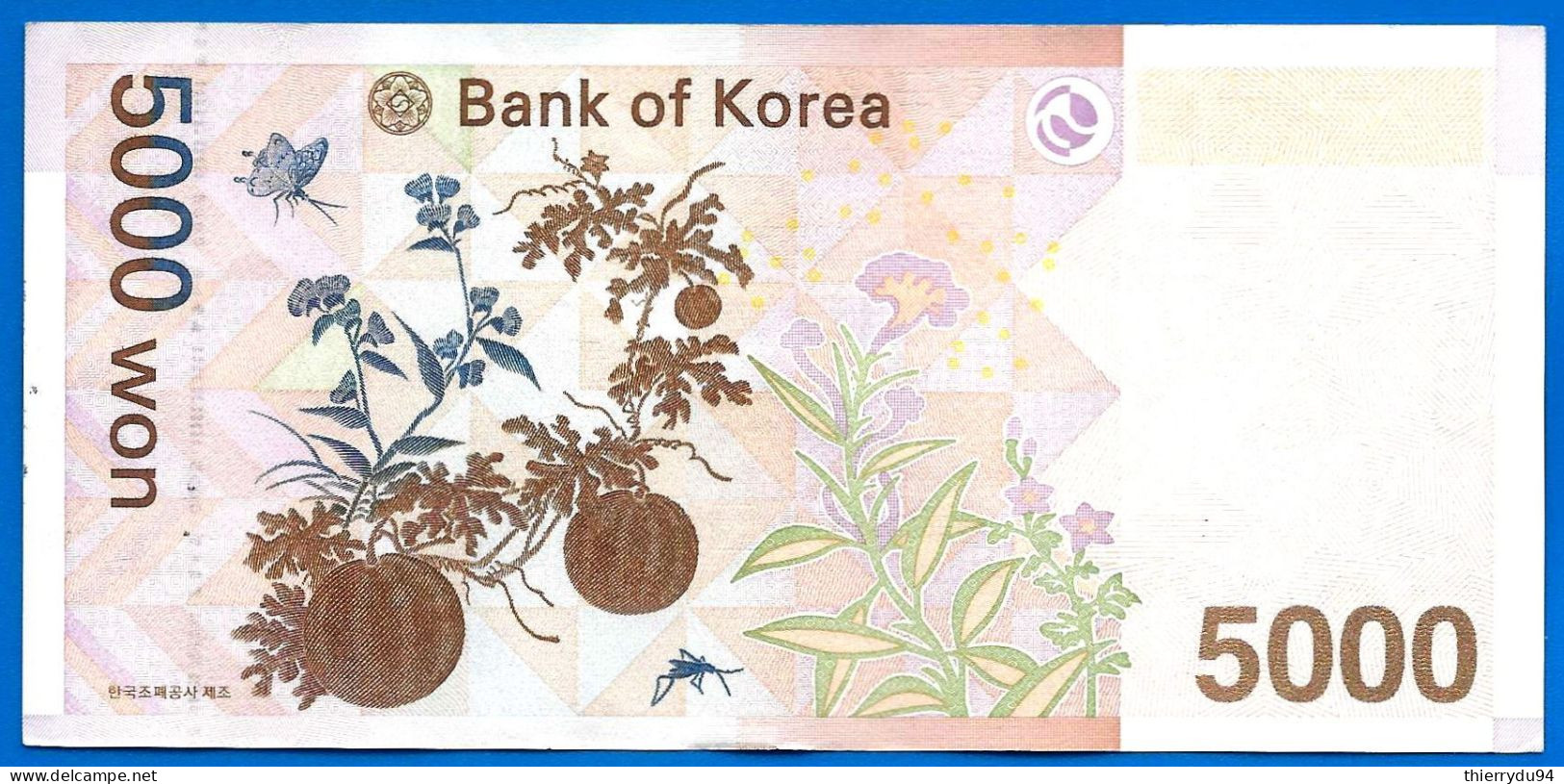 Coree Du Sud 5000 Won 2006 Corée South Korea Prefix JH Que Prix + Port  Paypal Bitcoin OK - Korea, South