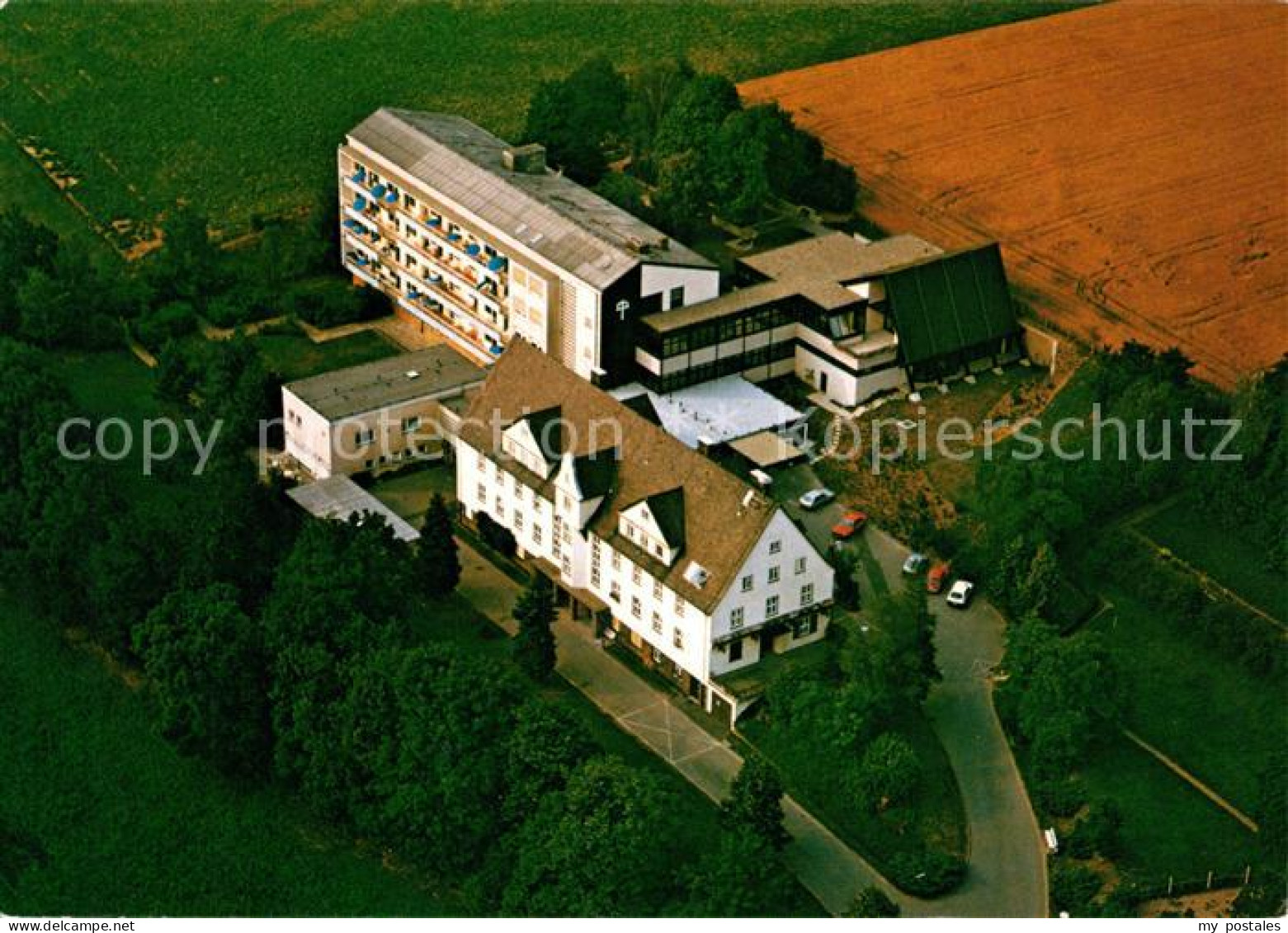 73162885 Hofgeismar Krankenhaus Gesundbrunnen Fliegeraufnahme Hofgeismar - Hofgeismar