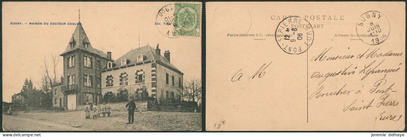 Carte Postale - Sugny : Maison Du Docteur Coulon - Vresse-sur-Semois