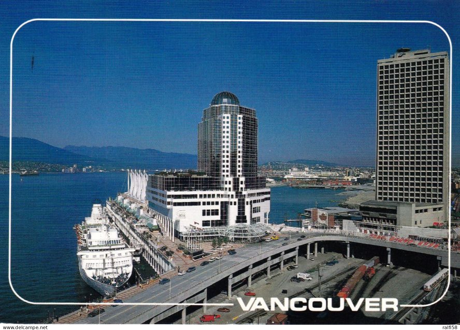 1 AK Canada / British Columbia * Vancouver's Cruise Ship Dock * - Vancouver