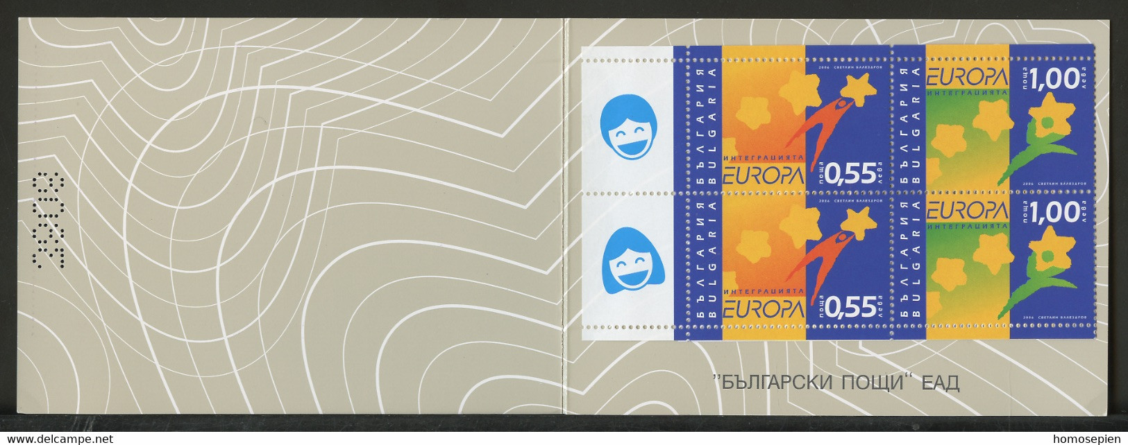 Bulgarie - Bulgarien - Bulgaria Carnet 2006 Y&T N°C4094a - Michel N°MH5 *** - EUROPA - Ungebraucht