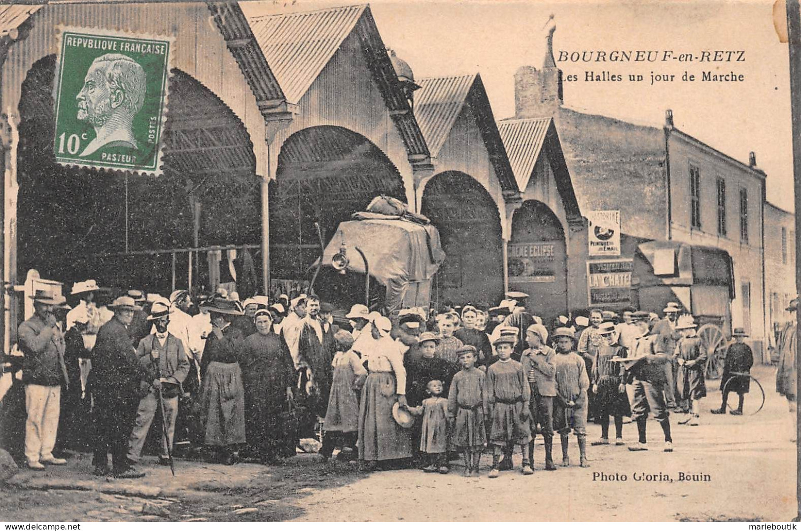 Bourgneuf En Retz – Un Jour De Marché – Les Halles (1) - Bourgneuf-en-Retz