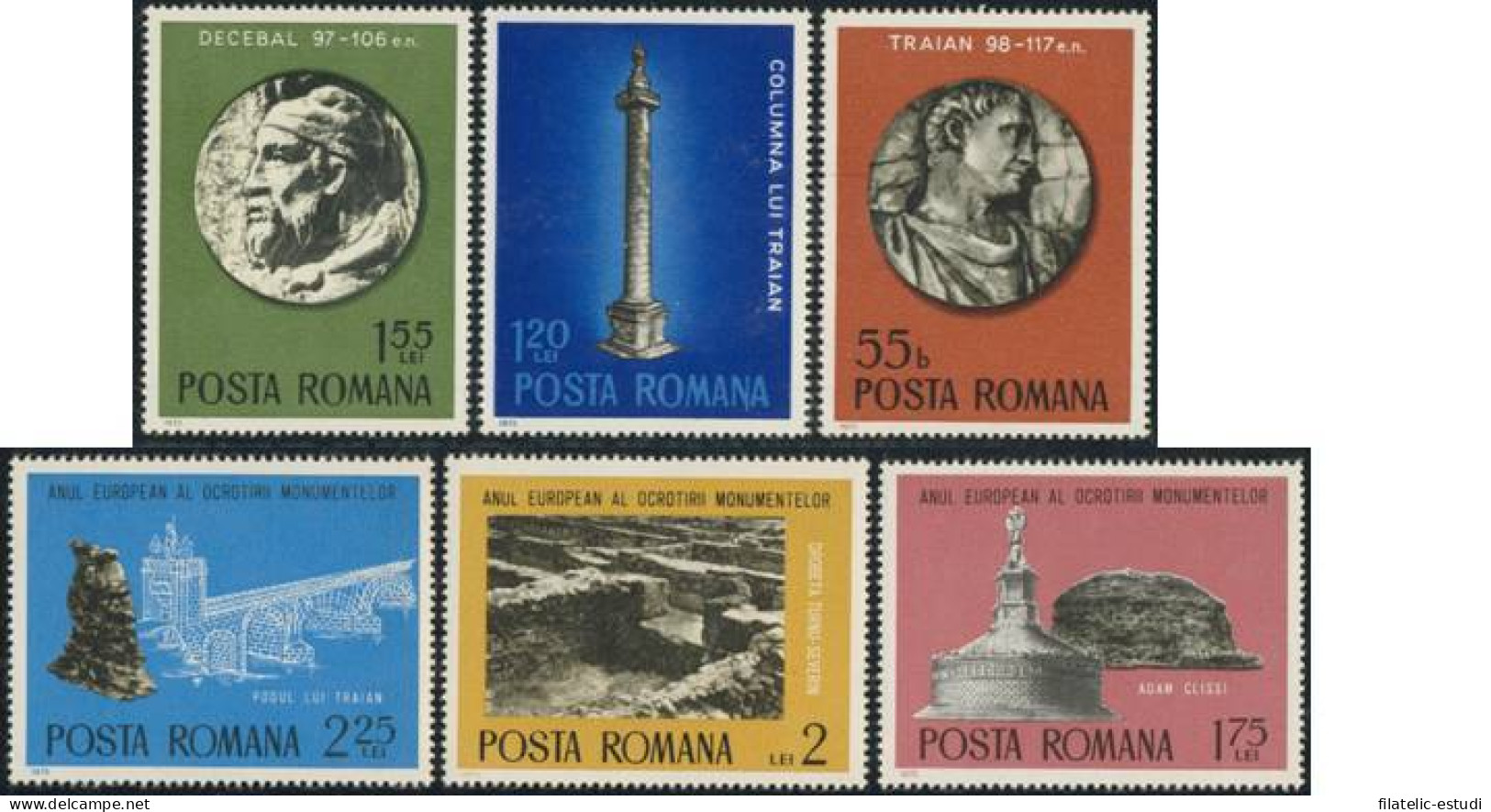 VAR3 Rumanía  Romania  Nº 2901/06  1975  MNH - Autres & Non Classés