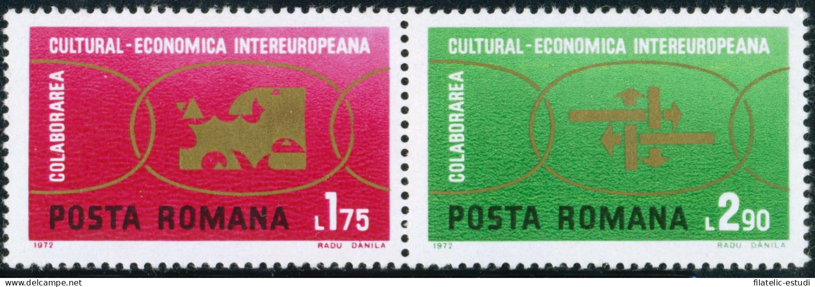 VAR3  Rumanía  Romania  Nº 2680/81  1972  MNH - Otros & Sin Clasificación