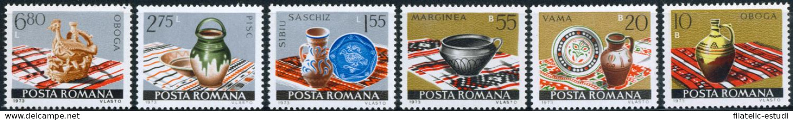 VAR3 Rumanía  Romania  Nº 2809/14  1973   MNH - Autres & Non Classés