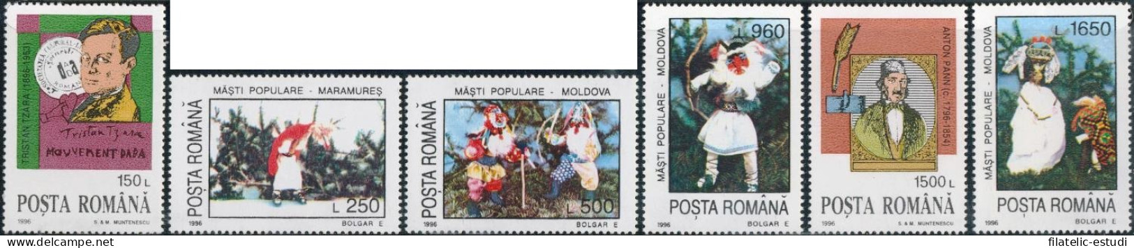 VAR1 Rumanía  Romania  Nº 5135/40   1996   MNH - Altri & Non Classificati