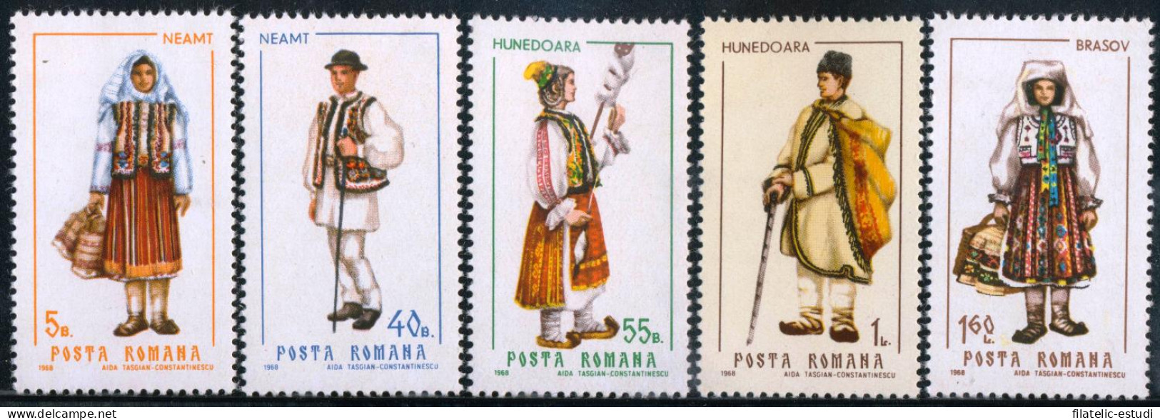 VAR2 Rumanía  Romania  Nº 2434/39  1968   MNH - Autres & Non Classés