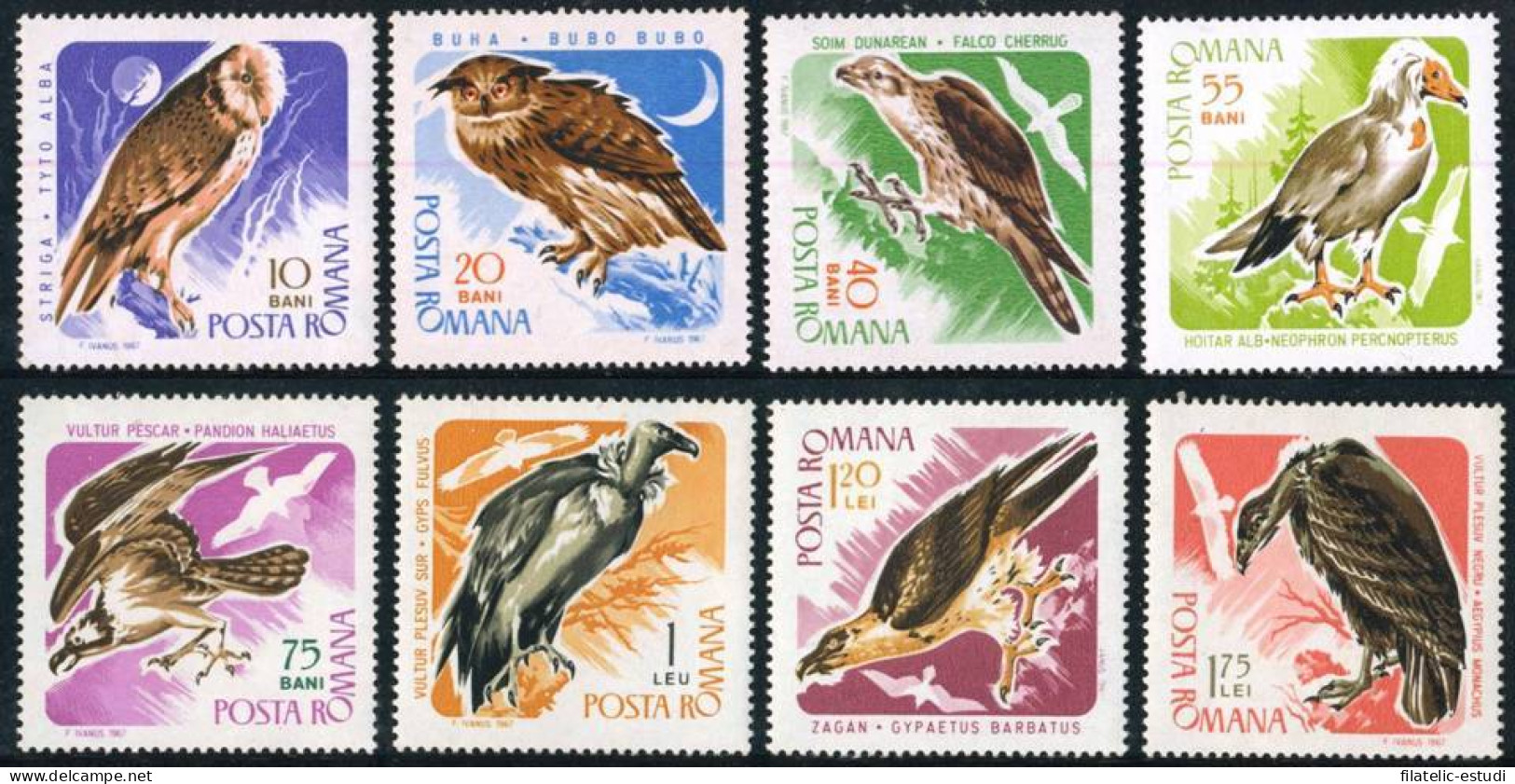 FAU2 Rumanía  Romania  Nº 2278/85  1967   MNH - Other & Unclassified