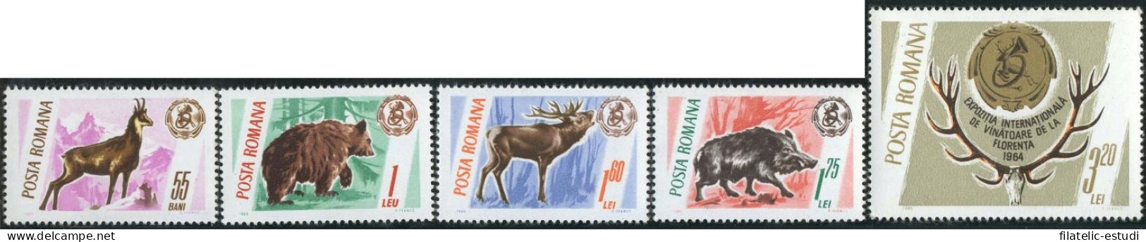 FAU2  Rumanía  Romania  Nº 2175/79  1965   MNH - Autres & Non Classés