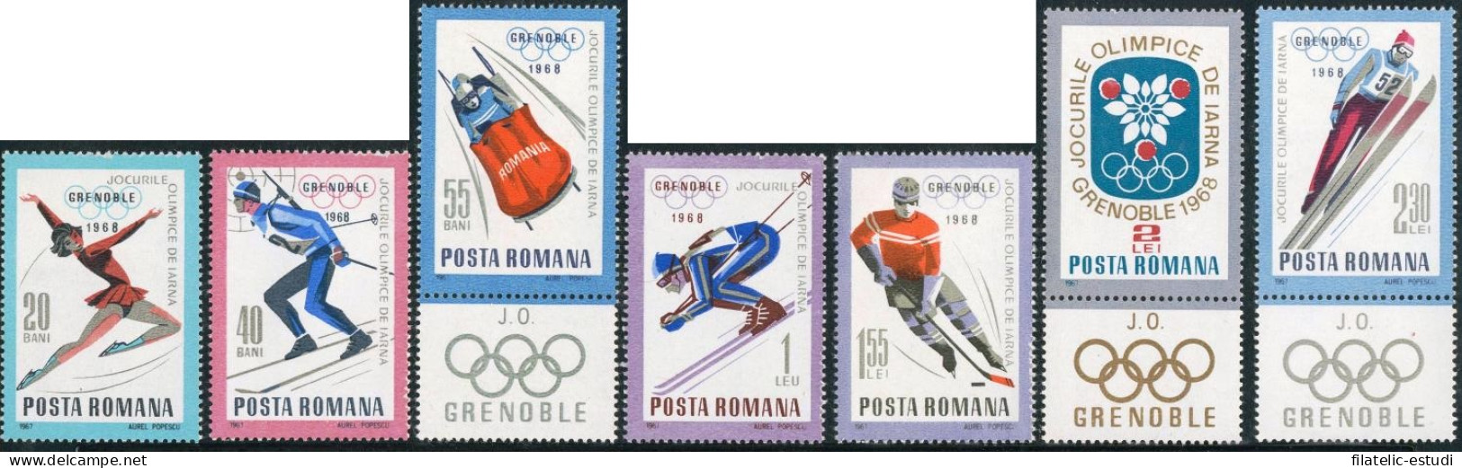 OLI1 Rumanía  Romania  Nº 2329/35  1968   MNH - Other & Unclassified