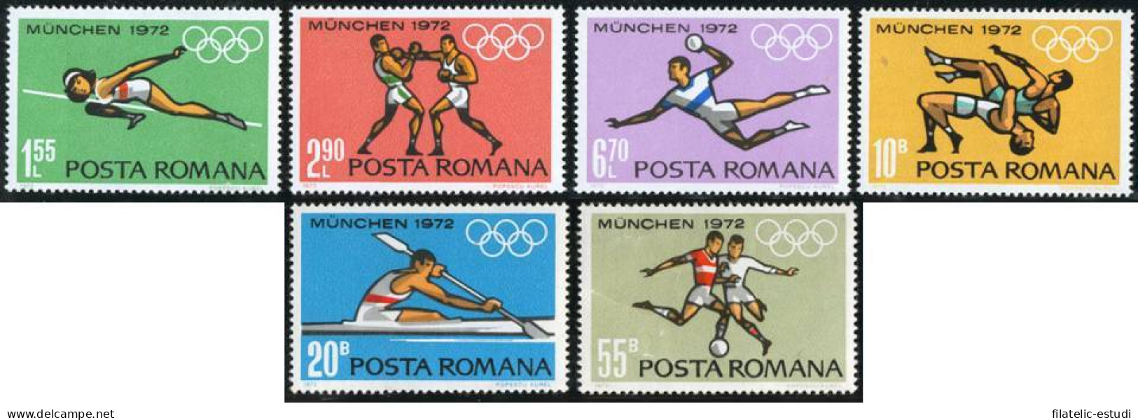 DEP3  Rumanía  Romania  Nº 2688/93  1972  MNH - Sonstige & Ohne Zuordnung