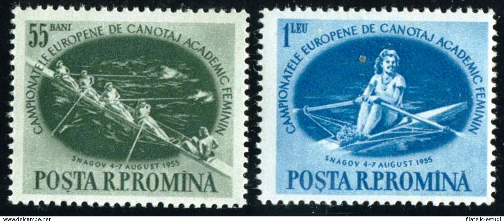 BA2/DEP1  Rumanía  Romania 1403/04  1955  MNH - Autres & Non Classés