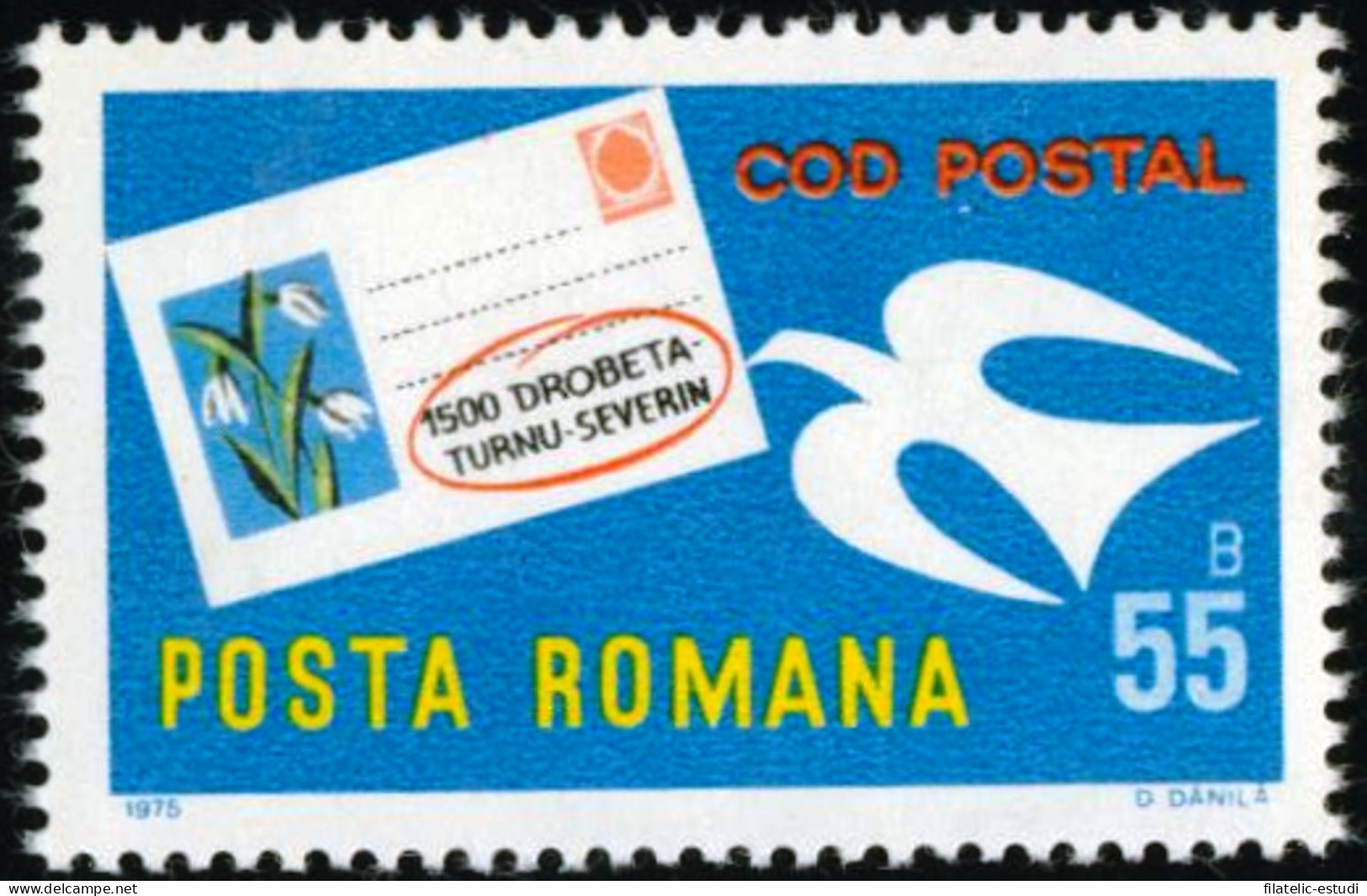 FAU2/VAR1  Rumanía  Romania  Nº 2893  1975  MNH - Autres & Non Classés