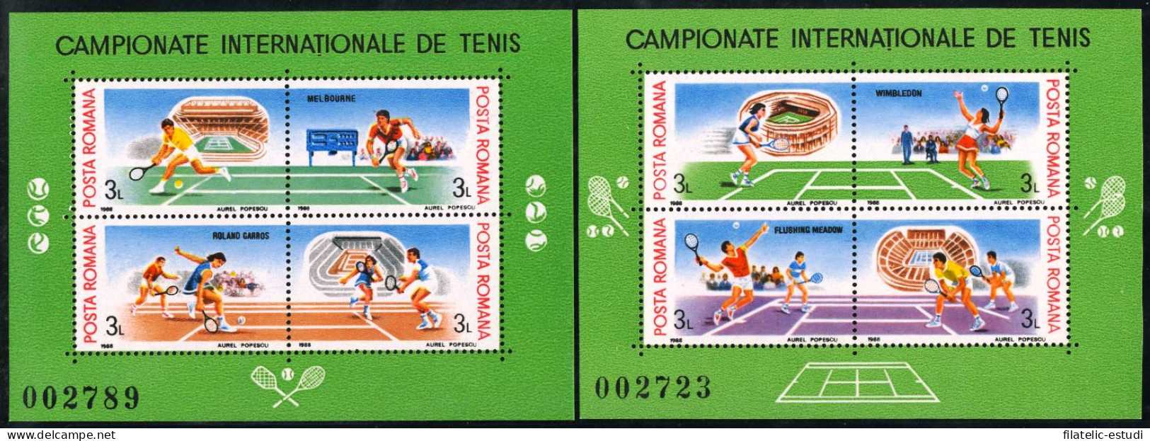 DEP2 Rumanía Romania  HB 196A/B   MNH - Andere & Zonder Classificatie