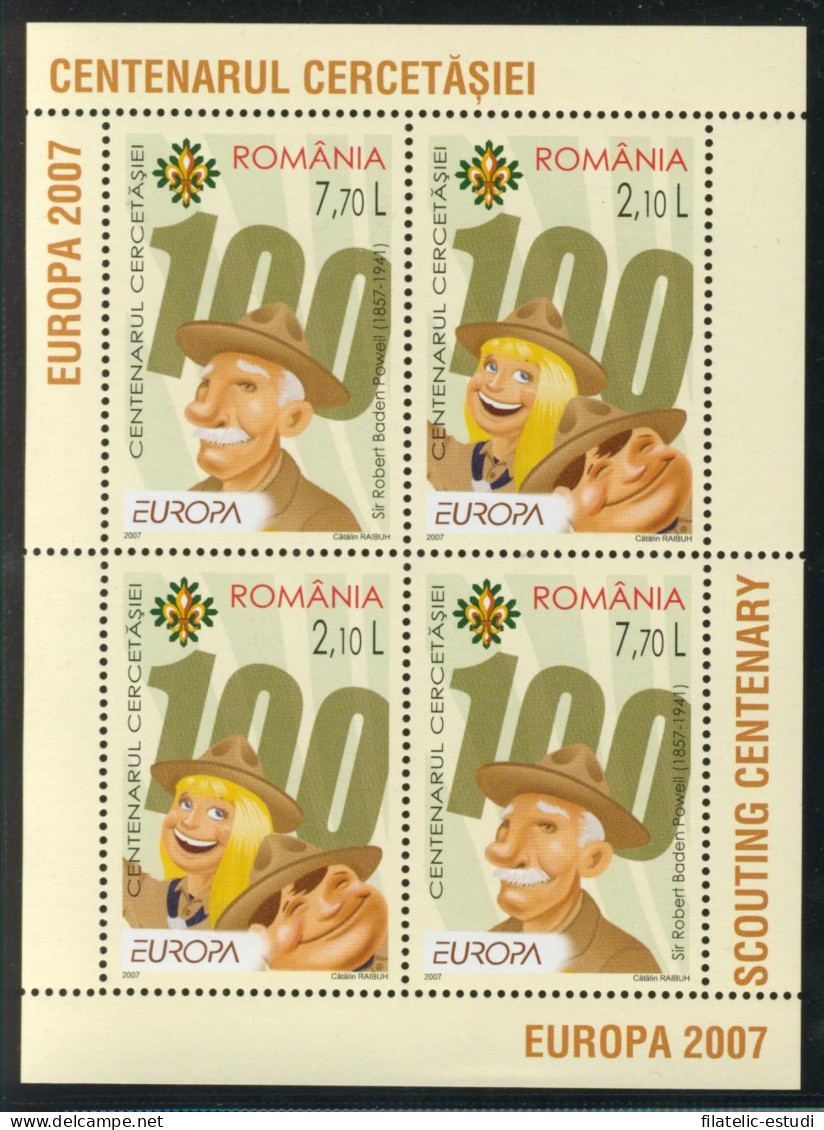 SCO Rumanía Romania HB 330  2007   MNH - Other & Unclassified