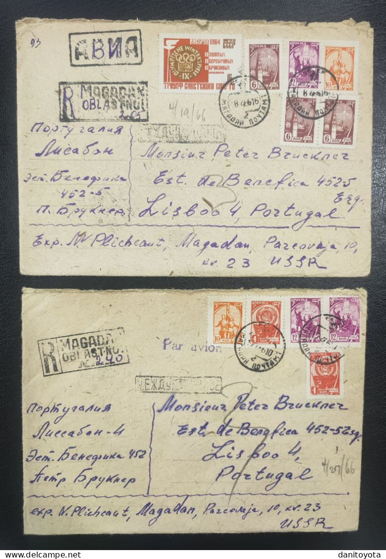 1965. RUSIA A LISBOA ( PORTUGAL). - Lettres & Documents