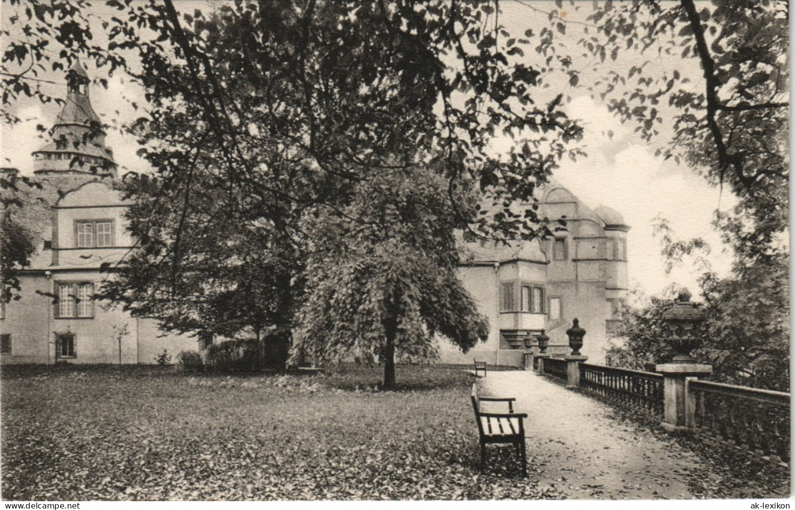 Weilburg (Lahn) Schloss Partie Im Schlossgarten, Park, Castle 1910 - Weilburg
