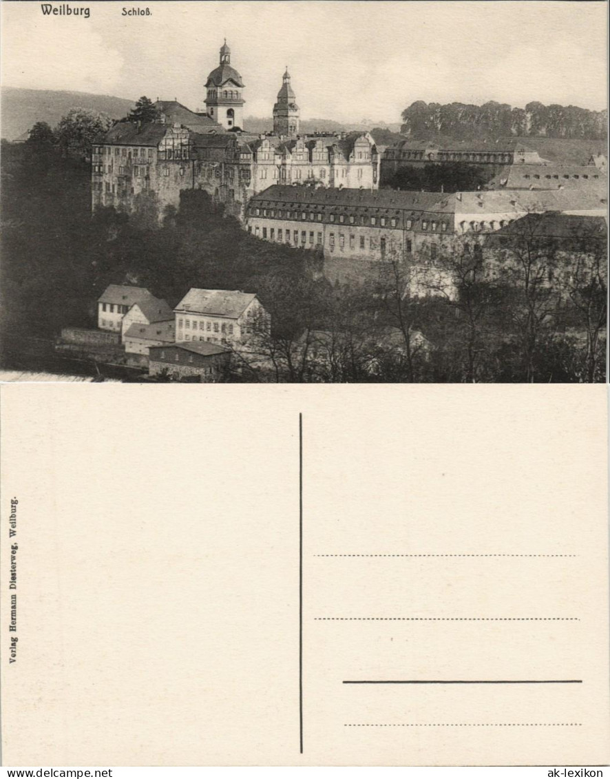 Weilburg (Lahn) Panorama-Ansichten Mit Schloß (Castle View) 1910 - Weilburg