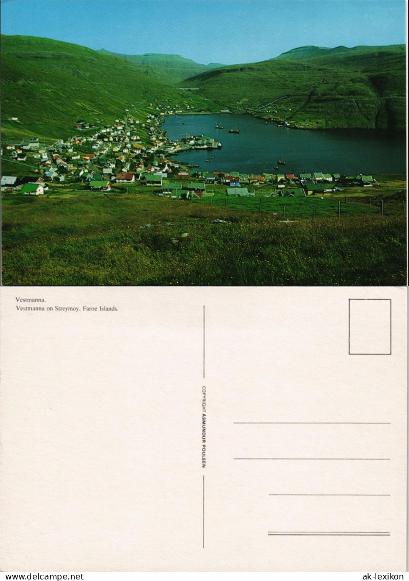 Vestmanna Vestmannahavn Vestmanna On Streymoy Faroe Islands 1975 - Islas Feroe