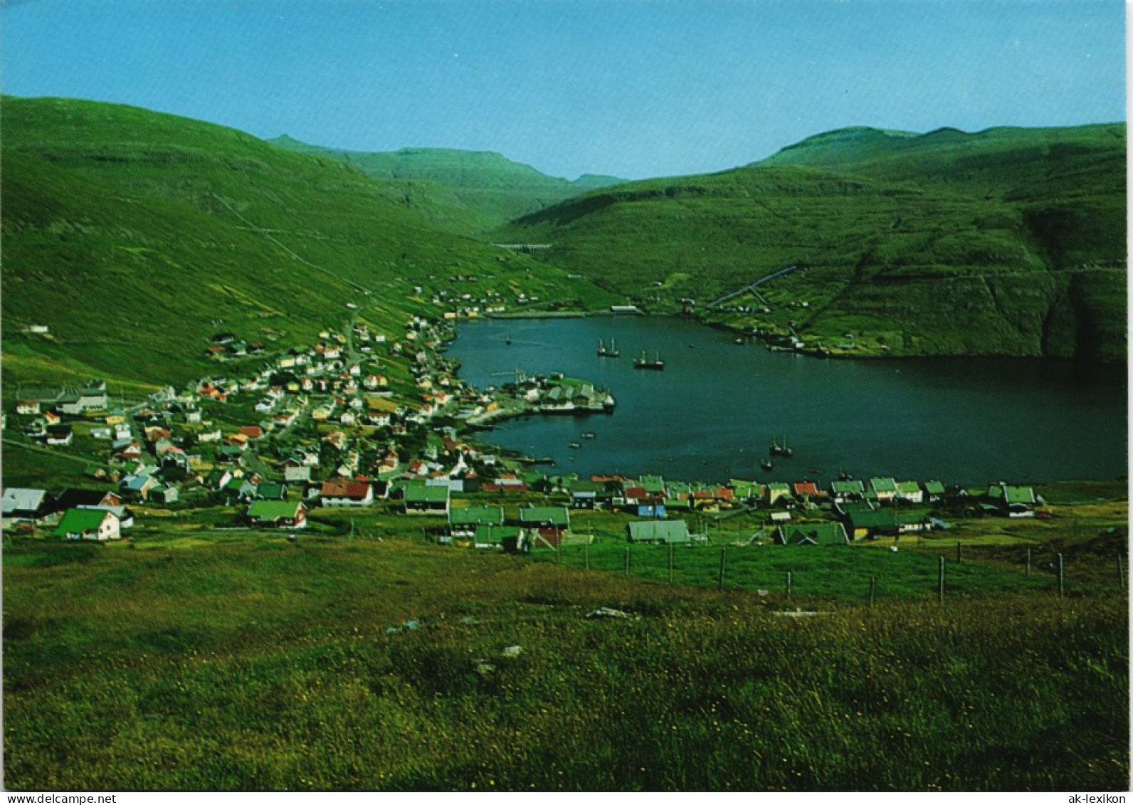 Vestmanna Vestmannahavn Vestmanna On Streymoy Faroe Islands 1975 - Isole Faroer