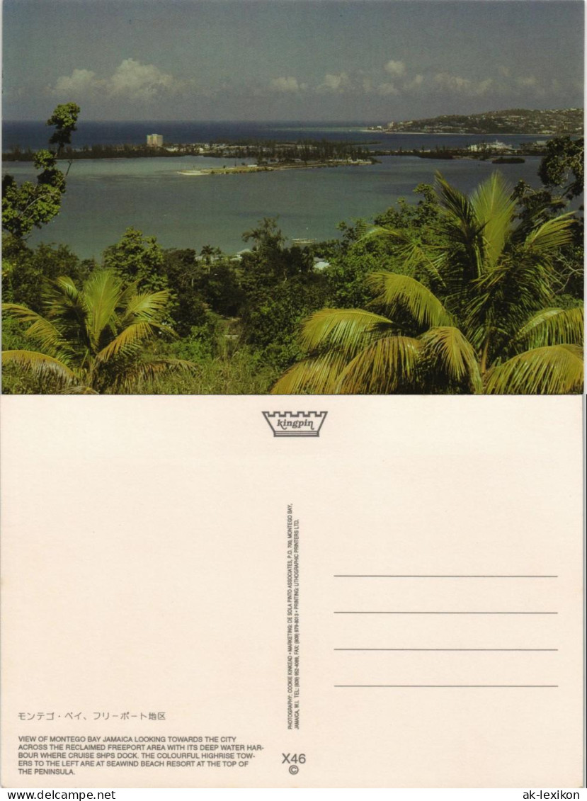 Montego Bay Panorama LOOKING TOWARDS THE CITY Jamaika Karibik 1975 - Jamaïque