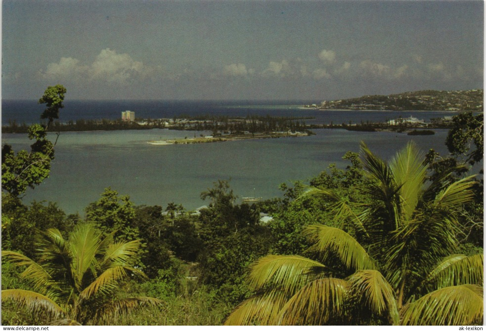 Montego Bay Panorama LOOKING TOWARDS THE CITY Jamaika Karibik 1975 - Jamaïque