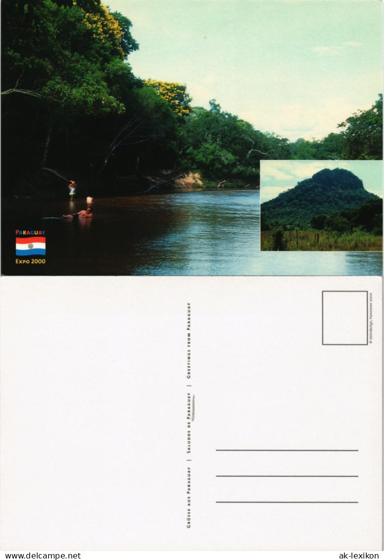 Paraquay (Allgemein) SALUDOS DE PARAGUAY EXPO 2000 AK Postcard 2000 - Paraguay