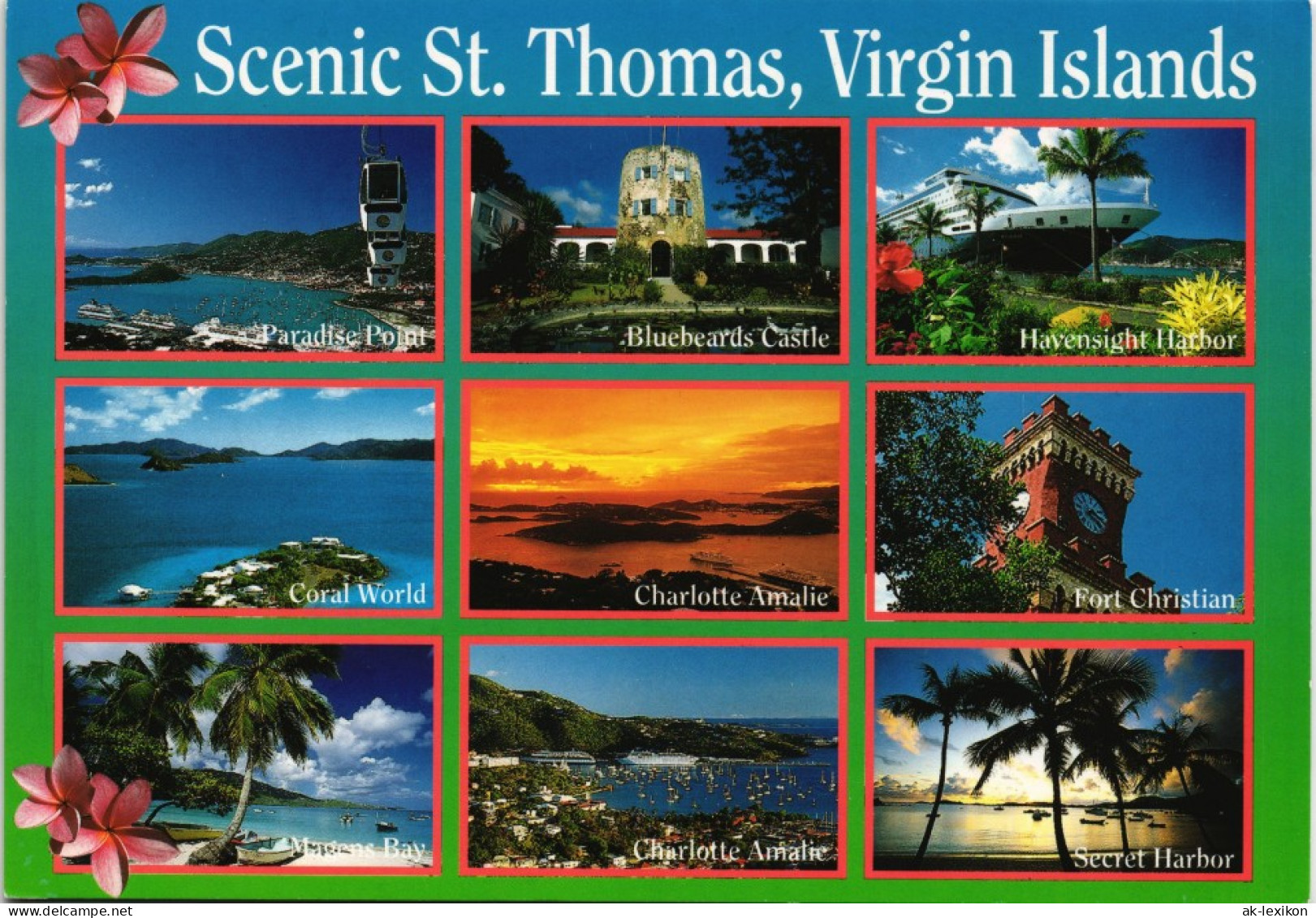 Charlotte Amalie-St. Thomas Sankt Thomas Scenic  Virgin Islands, Caribean  2005 - Vierges (Iles), Amér.