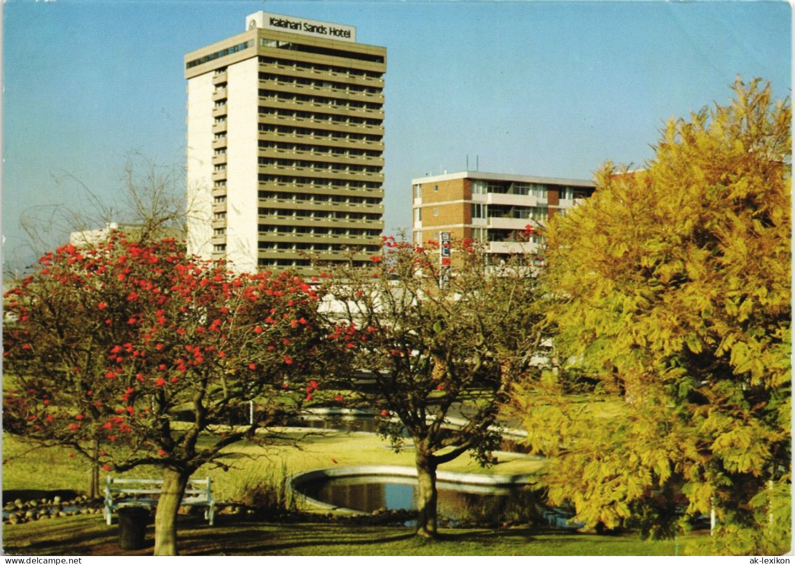Postcard Windhuk Windhoek Kalaharl Sands Hotel, SWA Namibia Afrika 1965 - Namibië