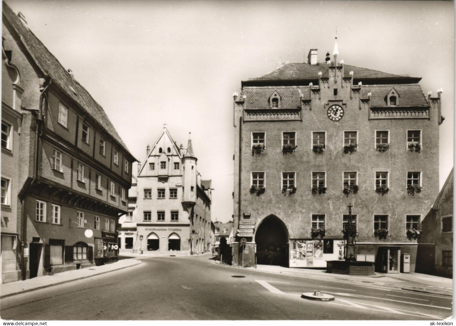 Ansichtskarte Donauwörth Rathausplatz 1971 - Donauwoerth