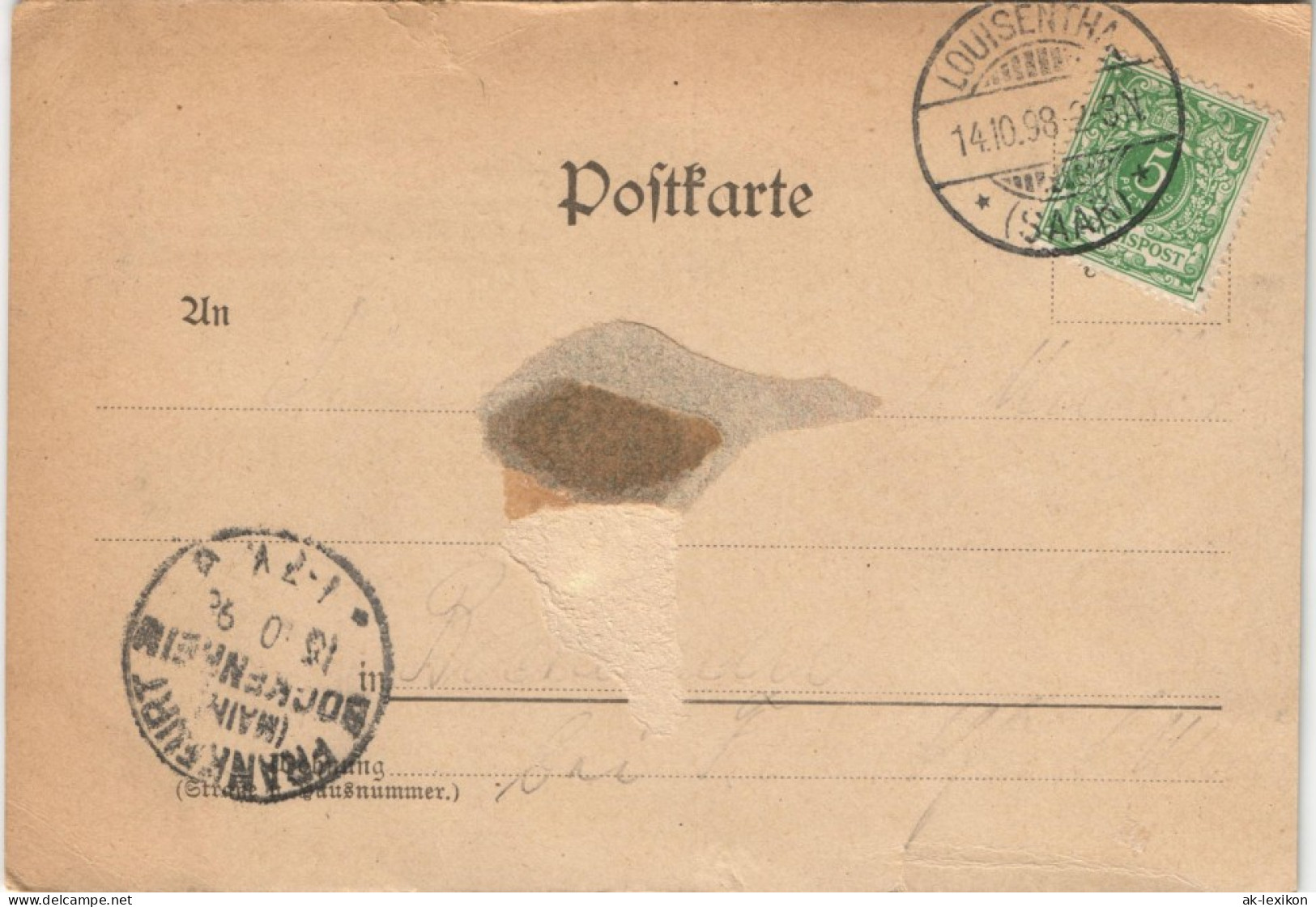 Spruchkarten/Gedichte Perlen Deutscher Poesie - Frühlingstraum 1898 - Philosophie & Pensées