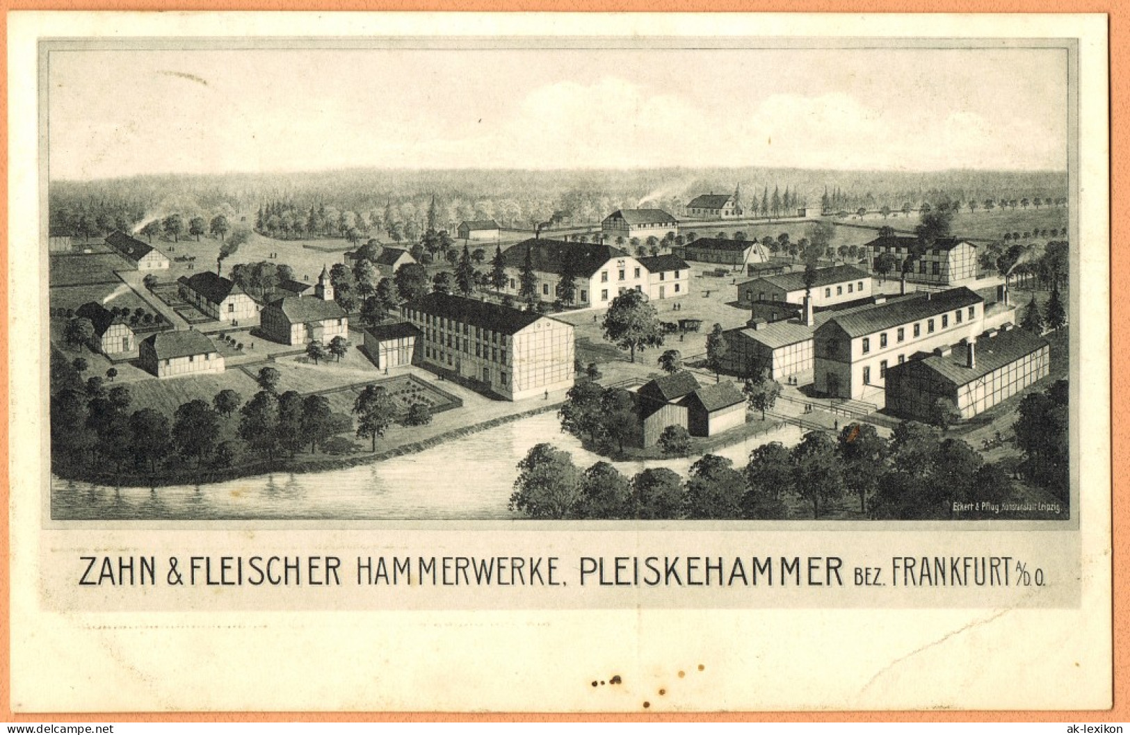 Pleiskehammer Neumark Hammerwerke Zahn Fleischer B Frankfurt Oder Crossen 1919 - Neumark