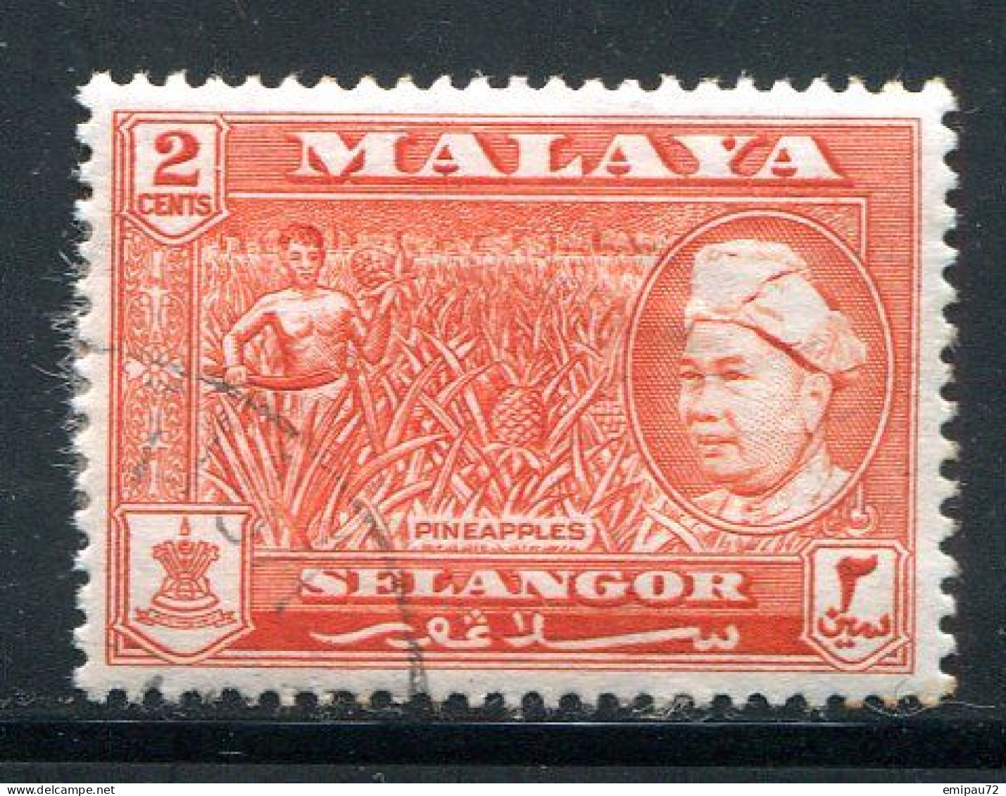 SELANGOR- Y&T N°68- Oblitéré - Selangor