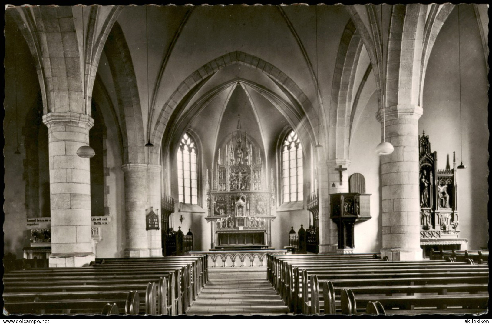 Ansichtskarte Meppen Meppen/Ems Inneres Der Propsteikirche 1955 - Meppen