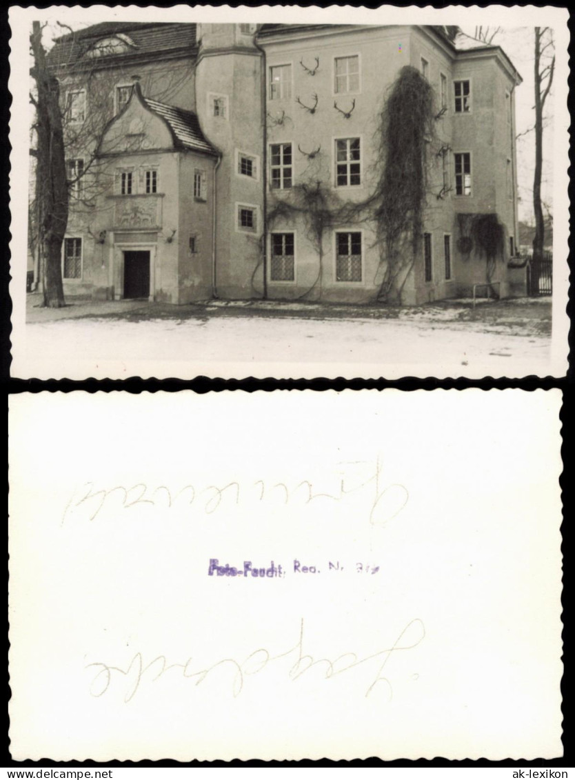 Grunewald-Berlin Jagdschloss Im Winter, Geweihe 1950 Privatfoto Foto - Grunewald