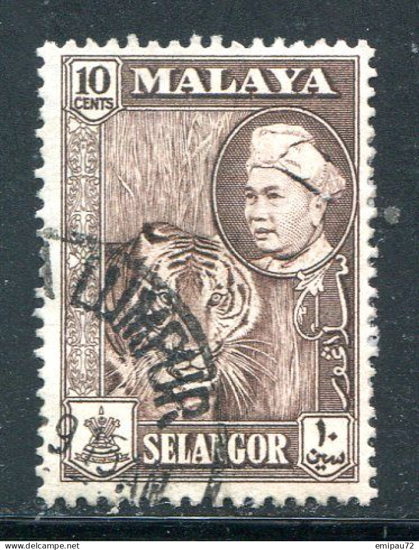 SELANGOR- Y&T N°72- Oblitéré - Selangor