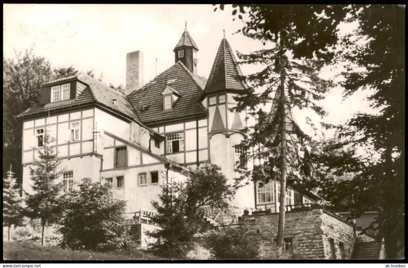 Ansichtskarte Straußberg-Sondershausen Eisenbahner-Ferienheim 1964/1962 - Sondershausen