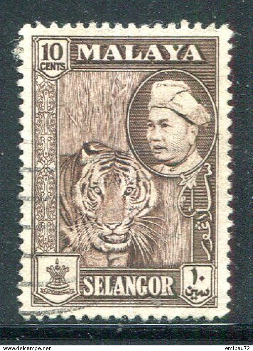 SELANGOR- Y&T N°72- Oblitéré - Selangor