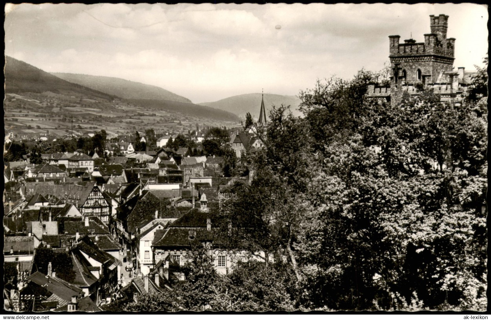 Ansichtskarte Miltenberg (Main) Panorama-Ansicht Mit Turmeck 1960 - Miltenberg A. Main