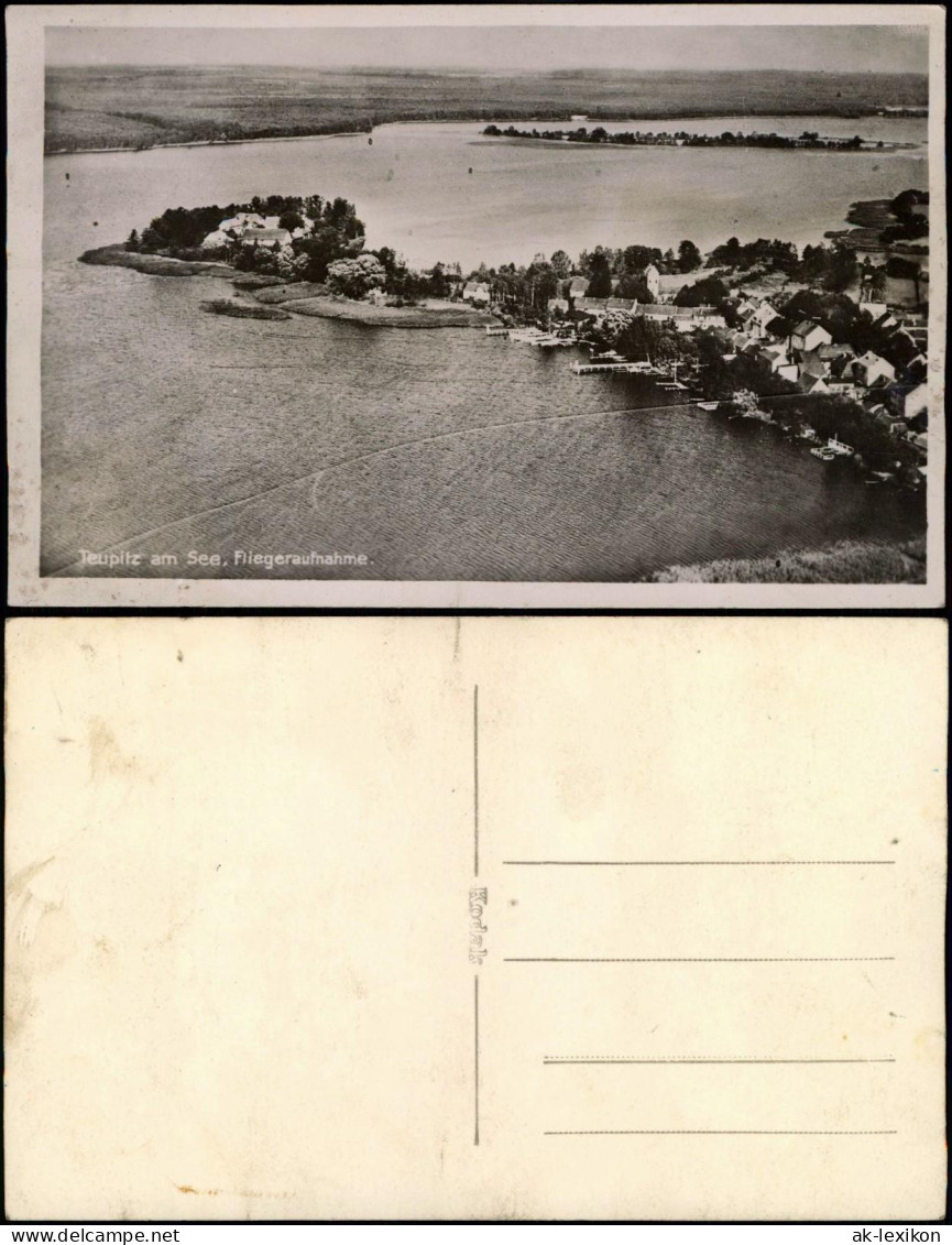 Ansichtskarte Teupitz Teupitz Am See, Fliegeraufnahme - Luftbild 1940 - Teupitz