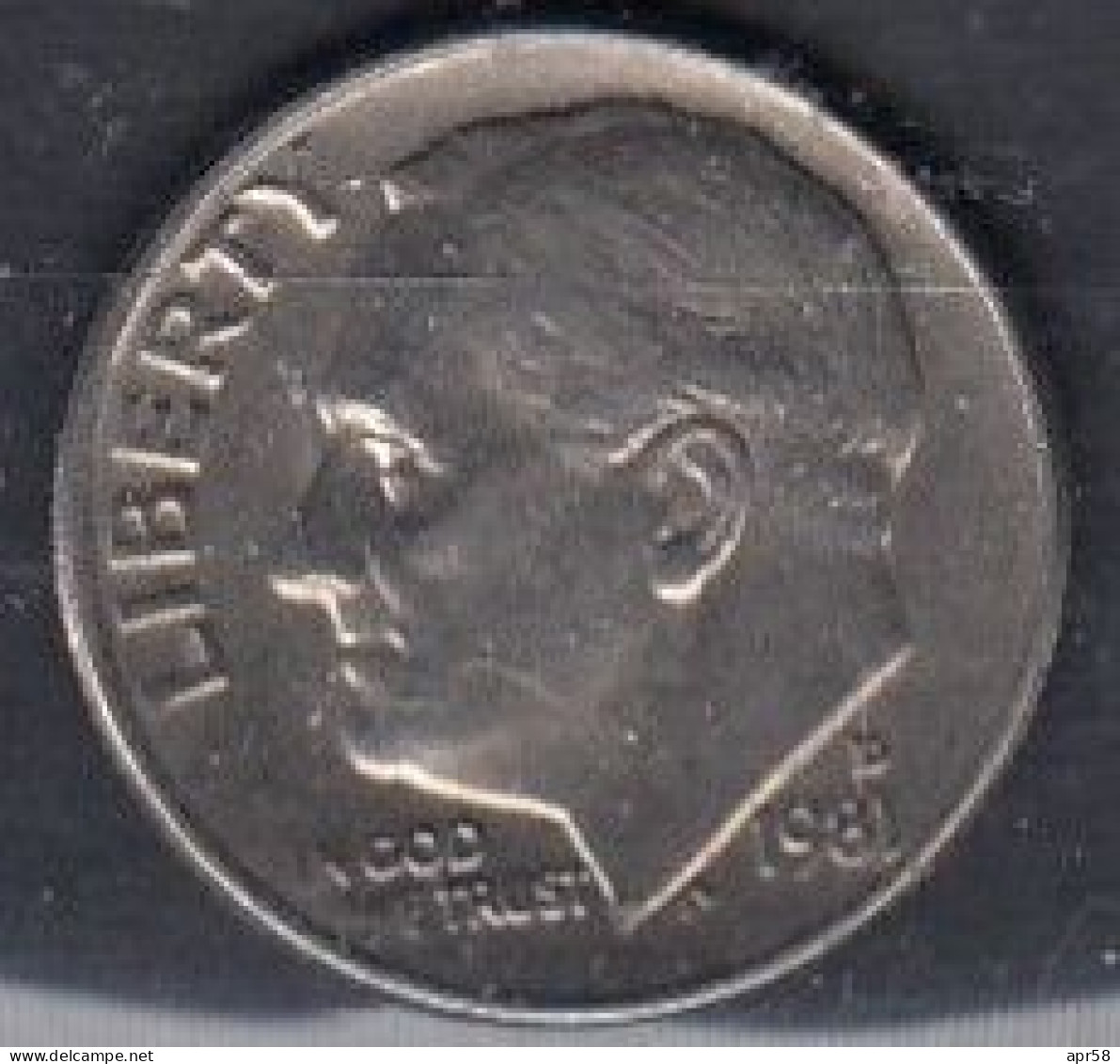 1981 One Dime - 1946-...: Roosevelt