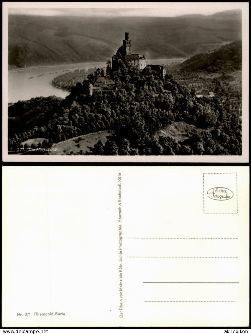 Ansichtskarte Braubach Marksburg Burg Am Rhein 1940 - Braubach