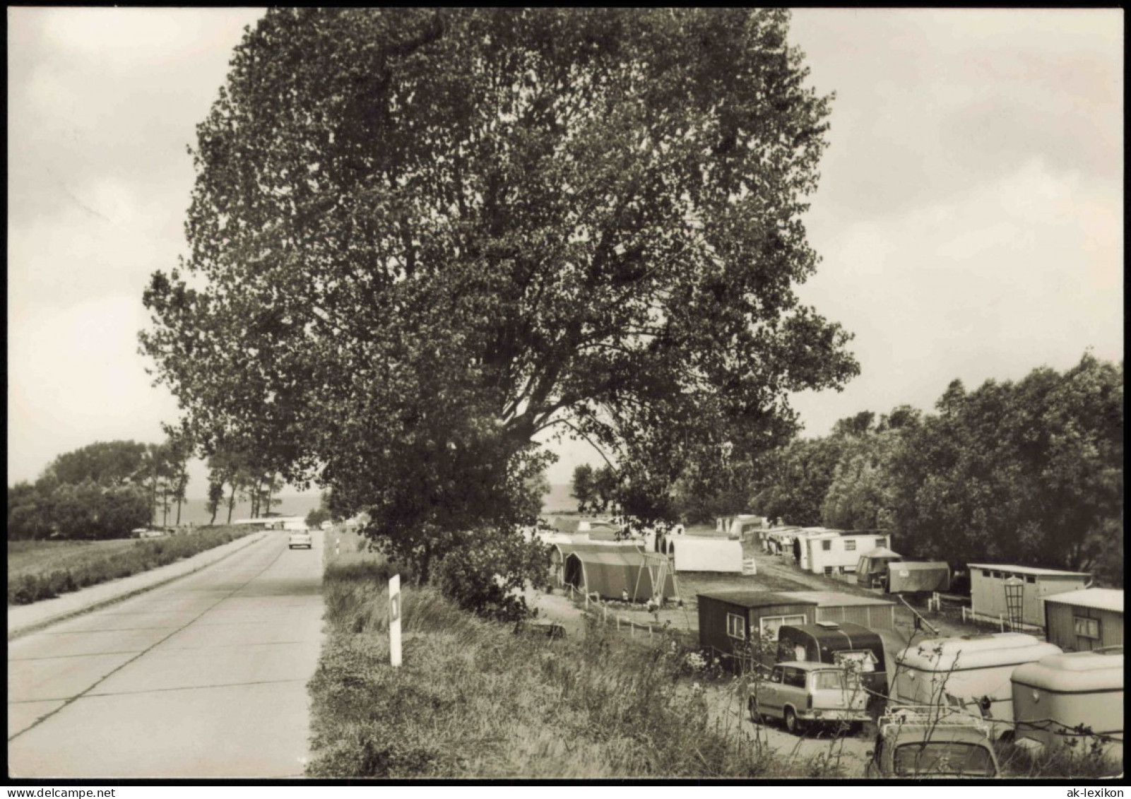 Ansichtskarte Boltenhagen Zeltplatz Niendorfer Weg 1974 - Boltenhagen